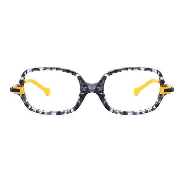Buy Customize Logo Acetate Frame Glasses Rectangle 4 Color Children  Eye at wholesale prices