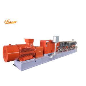 Granule Masterbatch Production Line , Double Screw PE / ABS / Pp Extruder
