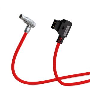 Quality Alvin's Cables Right Angle 2 Pin Male to D-Tap Power Cable for Teradek SmallHD Z-CAM Blackmagic Pyxis, 45cm|18inches, Ultra Soft &amp; Flexible for sale