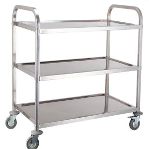 RK Bakeware China Foodservice NSF Stainless Steel Tray Room Service Trolley