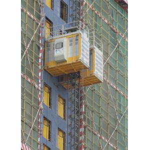 Twin Cage Transport TUV Passenger And Material Hoist