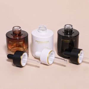 Quality Transparent Glass Serum Dropper Bottles for Custom Skincare Requirements for sale