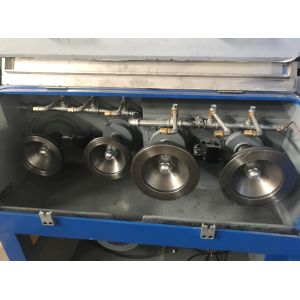 15KW Customized Wire Drawing Machine , Small Copper Wire Making Machine