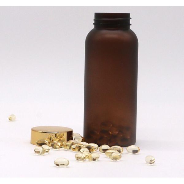 250ML Eco-Friendly PET Plastic Bottle for Supplement Pill Capsule Tablet Storage Container