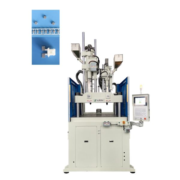 2000 Tons Rotary Table Injection Molding Machine PET PVC Two Color