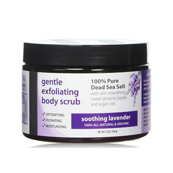 Buy Gently Exfoliating Body Scrub , Lavender Body Scrub With Soothing Lavender at wholesale prices
