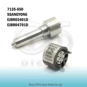 Nozzle-Valve Kit 7135-650 Delphi Injector Repair Kit With L157PBD Nozzle And 28239294 Control Valve