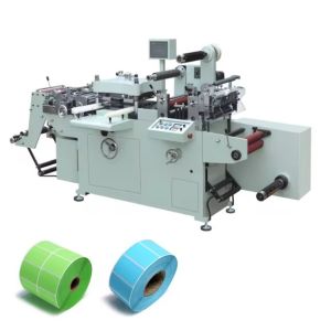 China Automatic Rotary Flat Bed Label Die Cutting Machine 650mm 380V on sale