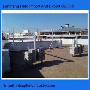 China Hot galvanized steel electric cradle ZLP800 for glass cleaning on sale