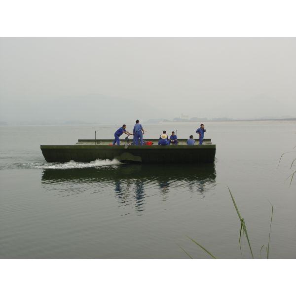 Buy 20t Ferry Emergency Power Pontoon Bridge Steel at wholesale prices
