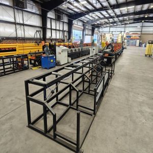 cz purlin Cold Rack Roll Forming Machine Upright Pallet