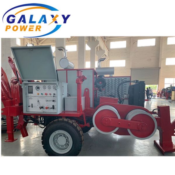 Buy 90KN Cable Stringing Equipment For Transmission Overhead Power Lines at wholesale prices