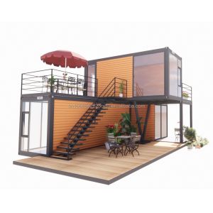 50/75/100mm Wave Sandwich Panel Wall 20 Feet Portable Shipping Container