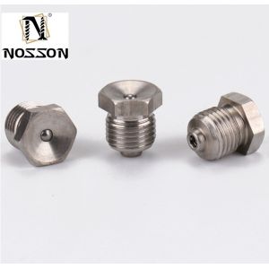 Reducing Hexagon Head Female Connection 90 Degree Hydraulic Lubricating Fitting