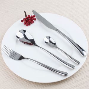 China Exquisite stainless steel cutlery /flatware/spoon/knife/fork on sale
