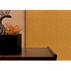 Soundproof Bronzing Modern Removable Wallpaper With Crevasse Crack Pattern