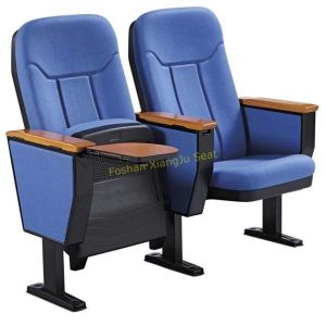 Foldable Plastic Auditorium Chairs with Writing board / conference hall seating