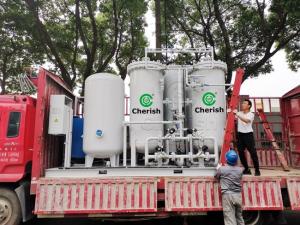 China High Strength PSA Nitrogen Gas Plant , Nitrogen Maker Machine 125Nm3/Hr on sale