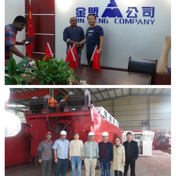 JMD550 22inch River Dredger Sand Dredging Ship 4000m3/H Custom Color