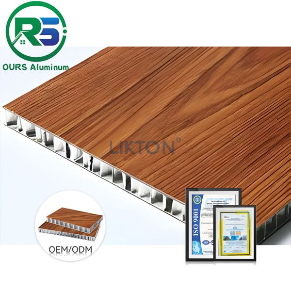 Buy Multicolor Acoustic Aluminum Honeycomb Wall Panels For Interior at wholesale prices