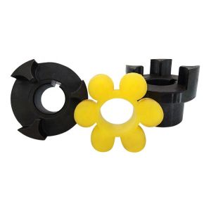 Polyurethane Elastomer Jaw Couplings Joint Shaft Flexible Mechanical Coupling