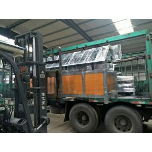 2m-4m width double wire feeding Fully Automatic Chain Link Fence Machine for