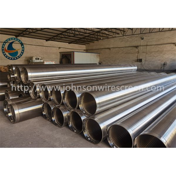 304l Stainless Steel 12-3/4" Oil Well Screen 1.5mm Slot Size