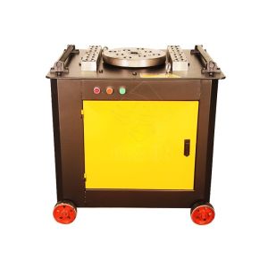 Automatic Rebar Bending Machine , Mini Hydraulic Metal Rod Bending Machine