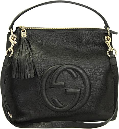 Buy Leather Black Gucci Soho Handbag With Shoulder Strap 536194 at wholesale prices