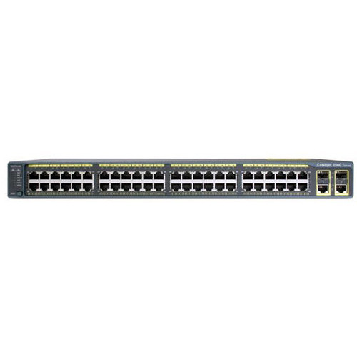 Ethernet Cisco Catalyst 2960 Switch Gigabit SFP 48 RJ-45 Ports 32 MB Flash