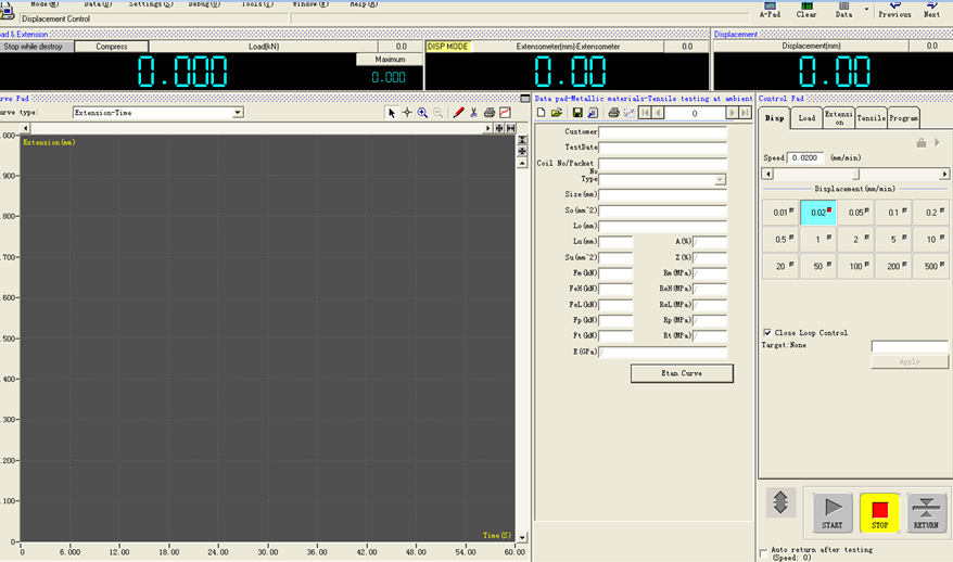 300kN 600KN 1000KN 2000KN Universal Tensile Testing Machine Great Performance