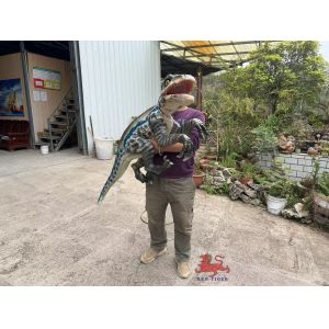 Customized Realistic Baby Animatronics Dinosaur Hand Puppet