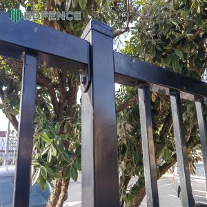 Theft-Deterrent Tubular Steel Fence For Enhanced Safety