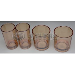 Amber Color Glass Products PVD Coating Machine Arc Evaporation Plating Machine