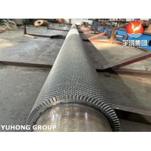 Helical Serrated Finned Tubes ASTM A312 TP304 For Economizers