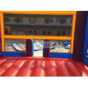 0.55mm Pvc Amazing Bounce House Slide Combo For Outdoor Entertainment