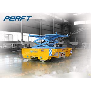 scissor hydraulic lifting rail battery transfer heavy transfer cart