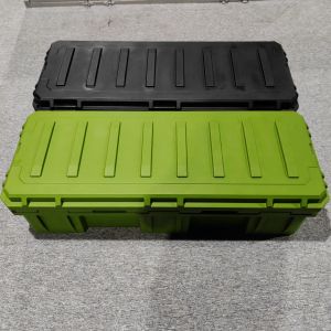 110L Plastic Tool Storage Box for Securely Storing Tools on Heavy Duty Car Roof