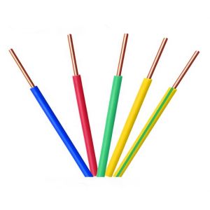 1.5mm 2.5mm 4mm 6mm 10mm Single Copper Core PVC Insulated House Wiring