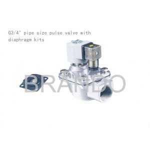3/4" Nominal Port Size Pneumatic Pulse Valve , Dust Collector Pulse Jet Valve