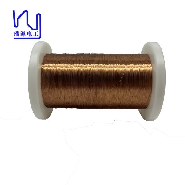 Buy 0.18mm Polyurethane Enameled Copper Wire Hot Air Self Bonding at wholesale prices