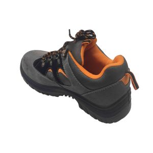 Breathable Lining Steel Toe Work Boots Underfoot Protection Mono Density PU Sole