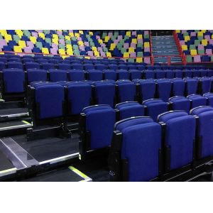 China Lecture Halls Retractable Bleacher Seating Optional Color Elegant Appearance on sale