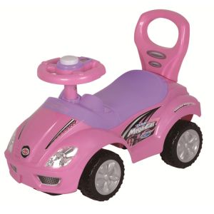 Customized Plastic Push Handle Ride On Cars for Girls at Affordable Prices