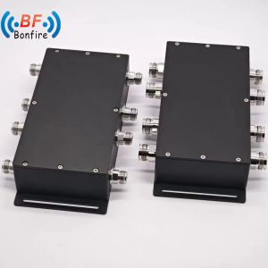 Low Pim 4 in 4 out Hybrid Combiner Coupler with 4.3-10-F Connector 300W -160dbc