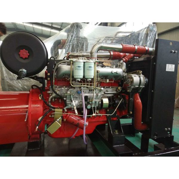 Buy 3000rpm  6BD-Z diesel engine prime power 120KW for power of  the fire fighting pump in red at wholesale prices