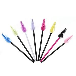 China Disposable Permanent Makeup Accessories Eyelash Brush Brow andLash Comb on sale