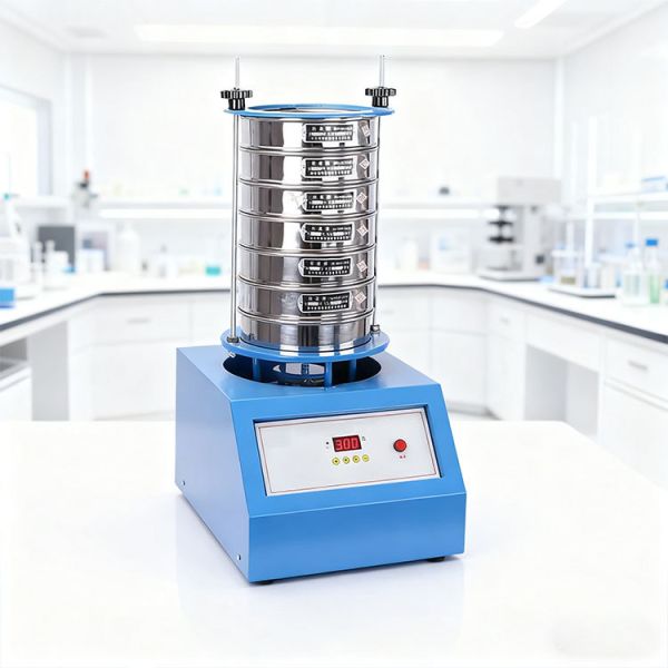 Buy Electronic 220-volt circular vibrating screen, used in stone material laboratory at wholesale prices