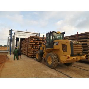 Reliable All Aluminum Fully Automatic Drying Kiln / Kiln Dryer For Poles