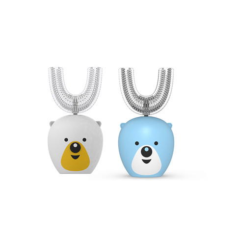 Buy 1500mAh Ultrasonic Tooth Cleaner 360 Degree Electric U Shaped Toothbrush at wholesale prices